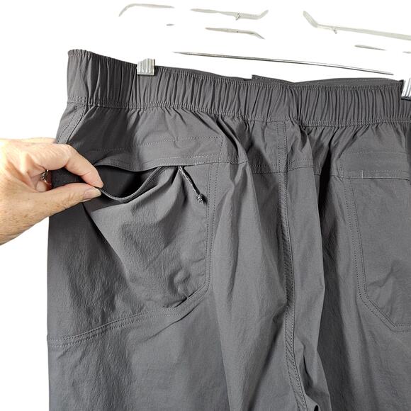 LL Bean Men's Cresta Hiking Shorts Comfort Waist 9" Alloy Gray NWOT Size L - Picture 5 of 10